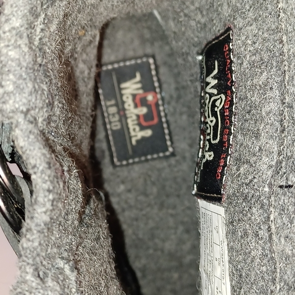 Woolrich Baltimore Leather and Wool Ankle Moto Boots Women's Sz 7 - Picture 6 of 7